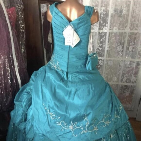 Gorgeous Prom wedding quince cotillion formal dress for size 12 - Picture 3 of 5